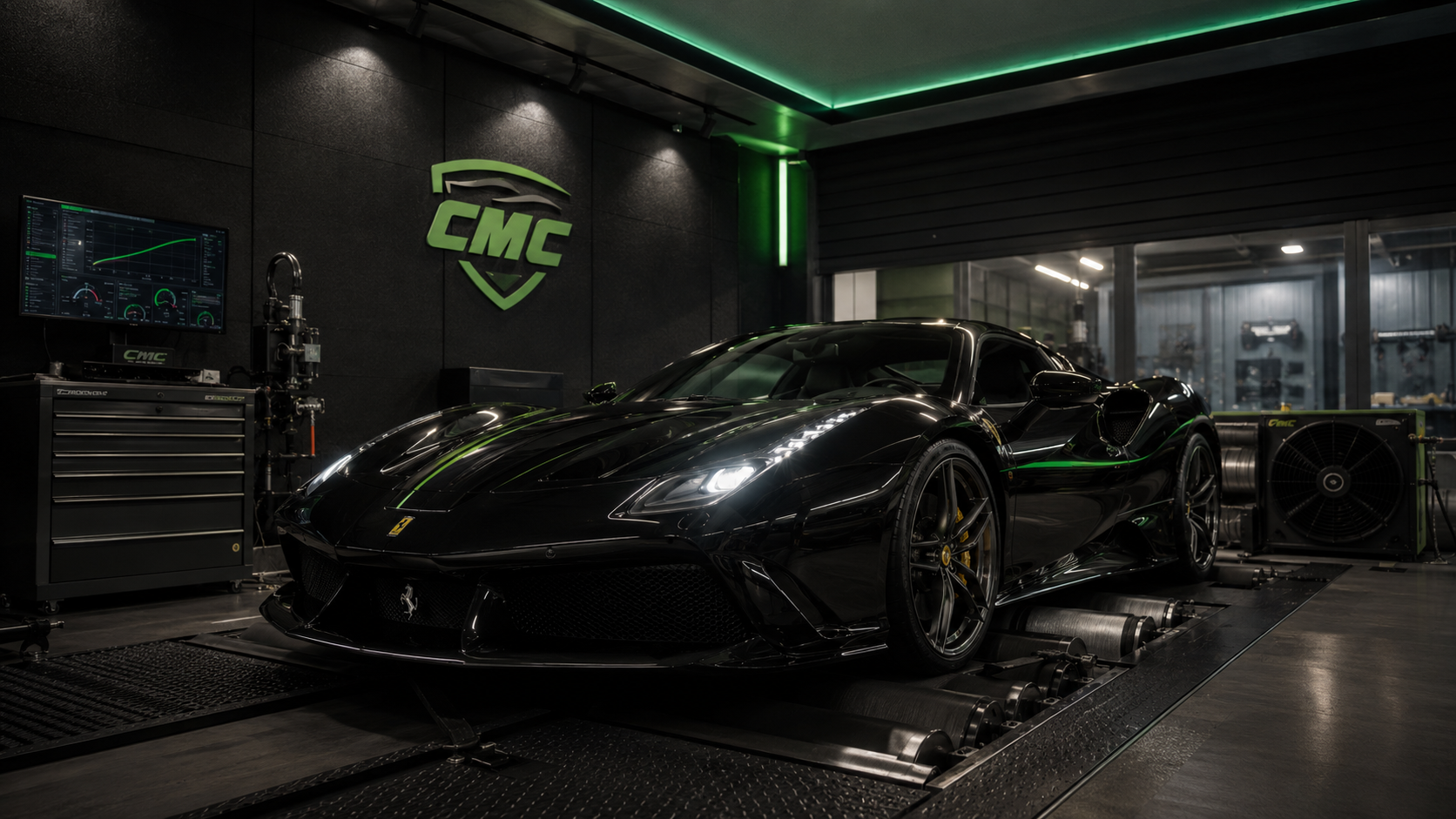 CMC Auto supercar workshop in Al Quoz Dubai