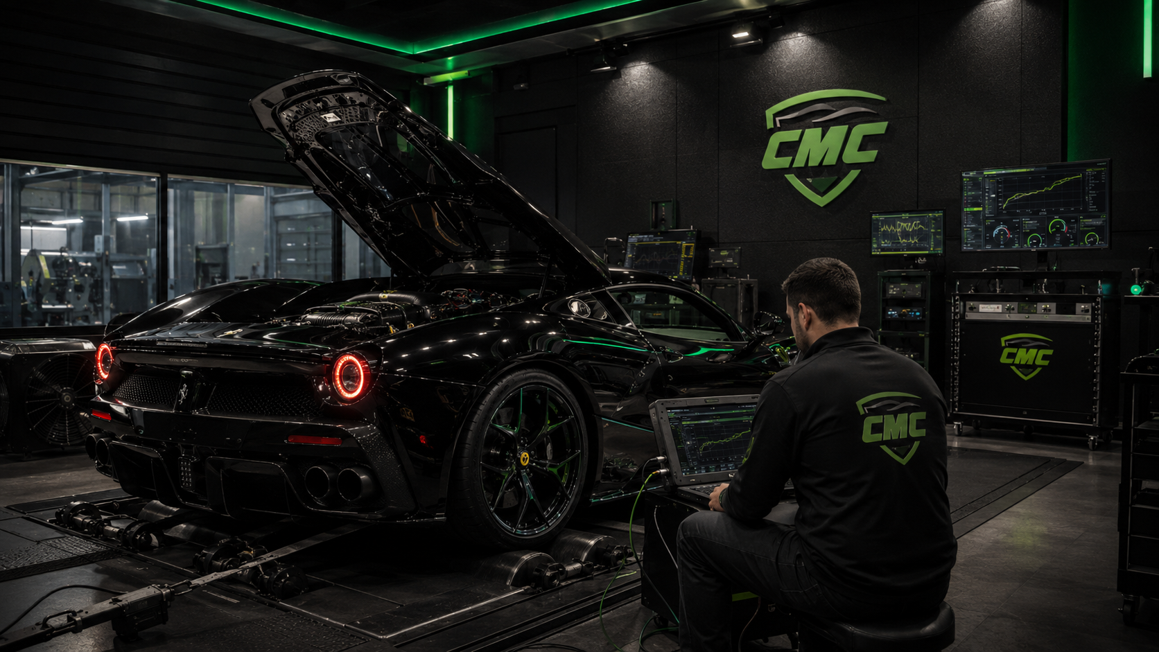 Supercar exhaust and carbon fiber upgrade Dubai