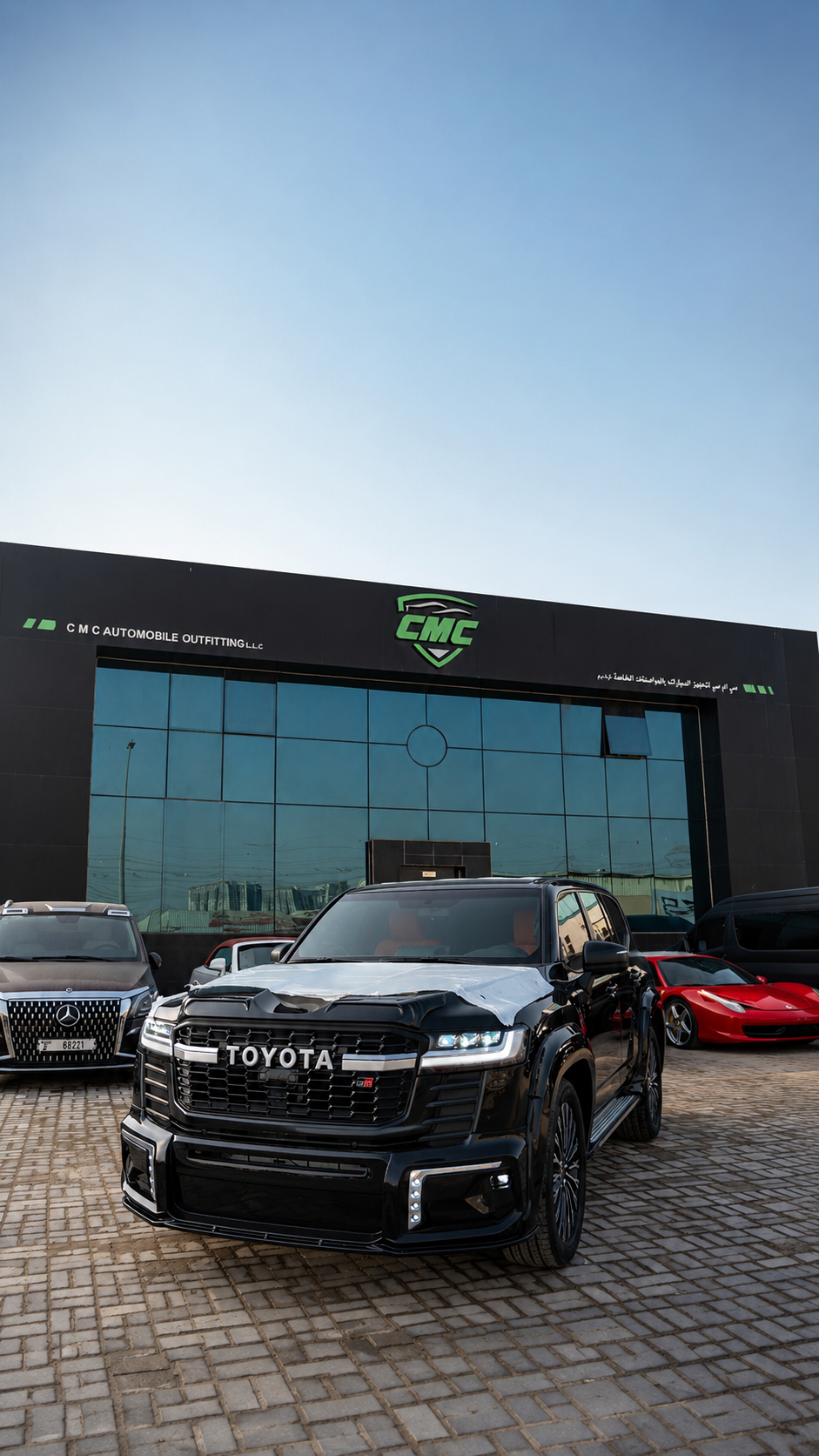 Toyota MTN custom interior modification Dubai – CMC Auto Outfitting