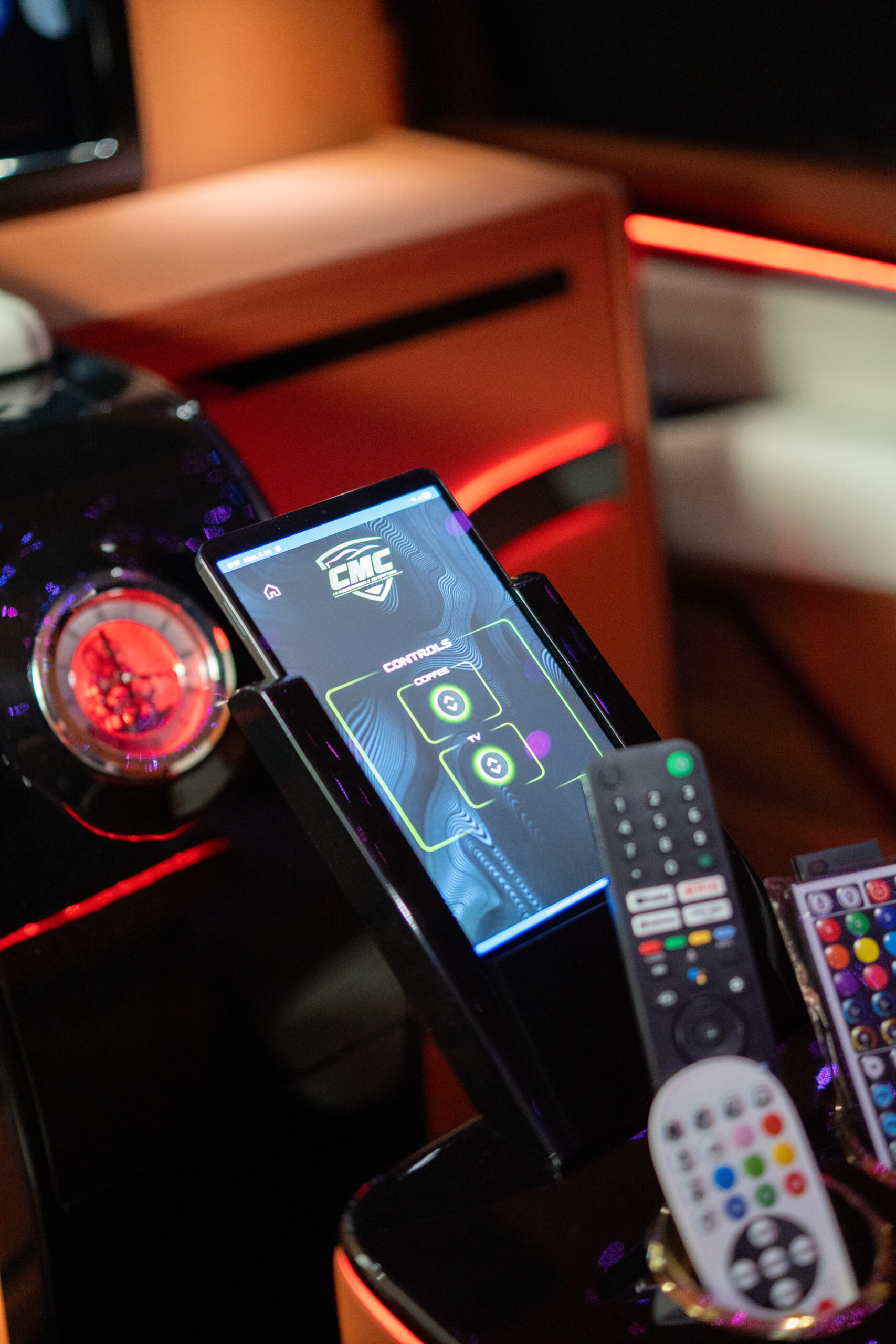 Cadillac Escalade luxury cabin customization – CMC Auto Outfitting Dubai